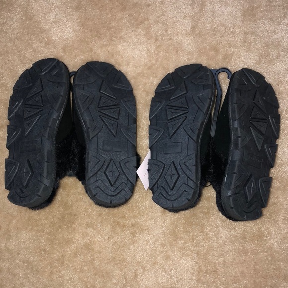 W JS Clog-House Shoes-Black - Picture 2 of 4